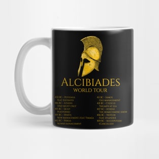 Alcibiades World Tour - Peloponnesian War - Classical Greek History Mug